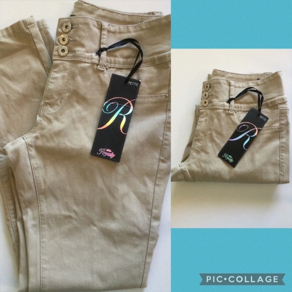 NEW Royalty For Me Women’s Petite Brand New Stretchy Pants